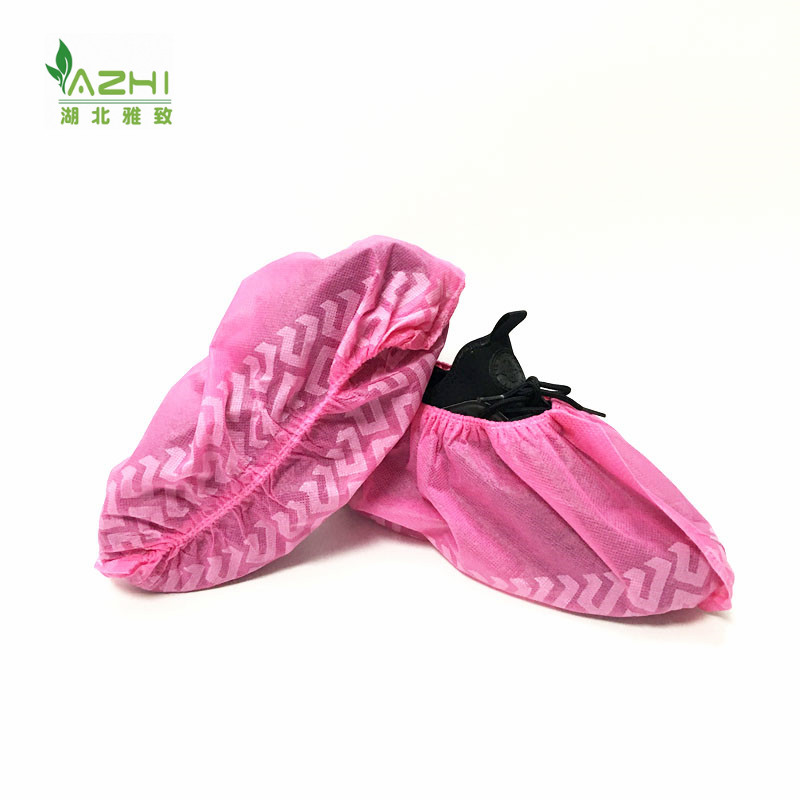 一次性粉色防滑鞋套 全筋無(wú)紡布 (3).jpg